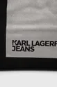 czarny Karl Lagerfeld Jeans torebka bawełniana