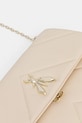 Patrizia Pepe torebka skórzana beżowy CBA302.L006