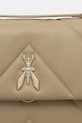 Akcesoria Patrizia Pepe torebka skórzana CBA302.L006 beżowy
