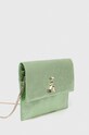 Δερμάτινη τσάντα ώμου Patrizia Pepe 2B5460.L060 πράσινο AW23