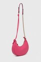 Usnjena torbica Red Valentino 3Q2B0D22WLD roza AW23