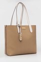 MICHAEL Michael Kors torebka skórzana dwustronna 30F3GZAT4T beżowy AW23