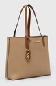 Oboustranná kožená kabelka MICHAEL Michael Kors 30F3GZAT4T hnědá AW23