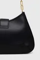 μαύρο Δερμάτινη τσάντα Luisa Spagnoli