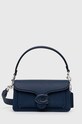 Coach borsa a mano in pelle Tabby Shoulder Bag 20 pelle fiore blu navy CM543