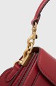 Coach torebka skórzana Tabby Shoulder Bag 20 CM543 bordowy