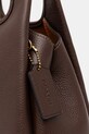 Coach poseta de piele maro CM545