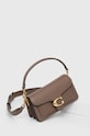 Δερμάτινη τσάντα Coach Tabby CM546 καφέ AA00