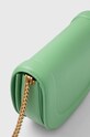 Kožená kabelka Pinko zelená 101510.A0QO