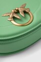 Kožená kabelka Pinko 101510.A0QO zelená