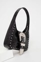 Кожаная сумочка Moschino Jeans 3114.8796 чёрный AW23