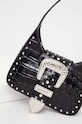 Kožená kabelka Moschino Jeans čierna 3114.8796