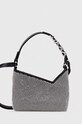 Kabelka HUGO nášivka stříbrná 50503955