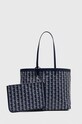 Lacoste torebka mieści A4 granatowy NF4344ZE