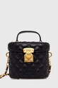 Τσάντα Guess απομίμηση λείου δέρματος μαύρο HWQA87.48770