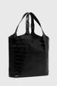 Δερμάτινη τσάντα Furla μαύρο
