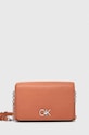 Kabelka Calvin Klein imitácia kože oranžová K60K611057