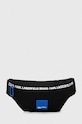 Чанта за кръст Karl Lagerfeld Jeans надпис черен 236J3002