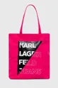 ροζ Τσάντα Karl Lagerfeld Jeans Γυναικεία
