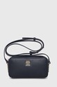 Tommy Hilfiger torebka nie mieści A4 granatowy AW0AW15245