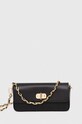 Tommy Hilfiger torebka skórzana skóra licowa czarny AW0AW15877