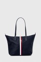 Tommy Hilfiger borsetta applique blu navy AW0AW15896
