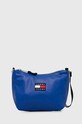 Tommy Jeans torebka aplikacja niebieski AW0AW15409