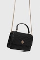 Δερμάτινη τσάντα Tory Burch 152356.001 μαύρο AW23