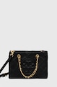 Tory Burch torebka skórzana dwustronna Fleming Soft Mini Chain skóra licowa czarny 152334.001
