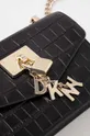 μαύρο Δερμάτινη τσάντα DKNY ELISSA