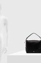 Δερμάτινη τσάντα DKNY R33CKY44 μαύρο