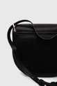 μαύρο Δερμάτινη τσάντα DKNY