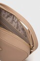 Δερμάτινη τσάντα DKNY R33EKY31 μπεζ