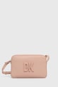Dkny poseta de piele nu incape in A4 roz R33EKY31