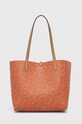 Oboustranná kabelka Lauren Ralph Lauren béžová 431795329