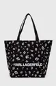 μαύρο Τσάντα δυο όψεων Karl Lagerfeld Γυναικεία