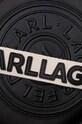Δερμάτινη τσάντα Karl Lagerfeld μαύρο 236W3094