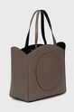 Karl Lagerfeld torebka skórzana 236W3093 brązowy AW23