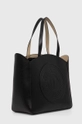 Karl Lagerfeld borsa a mano in pelle nero