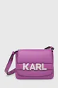 фиолетовой Сумочка Karl Lagerfeld Женский