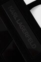 Karl Lagerfeld velúr táska fekete 236W3185