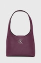 Kabelka Calvin Klein Jeans imitácia kože fialová K60K611212
