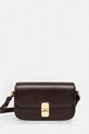 A.P.C. torebka skórzana Sac Grace Shoulder skóra licowa brązowy PXBMW.F61615