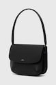 Kožená kabelka A.P.C. PXAWV.F61526 čierna AA00