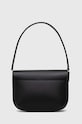 Doplnky Kožená kabelka A.P.C. PXAWV.F61526 čierna