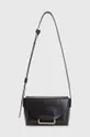 μαύρο Δερμάτινη τσάντα AllSaints Francine Γυναικεία
