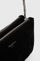 Pepe Jeans torebka zamszowa czarny PL031461.999