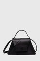 Kožená kabelka MM6 Maison Margiela Mini Bag přírodní kůže černá SB6ZI0009