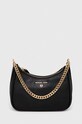 MICHAEL Michael Kors borsa a mano in pelle pelle fiore nero 32F3GT9C1L