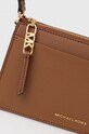 Kožená kabelka MICHAEL Michael Kors hnedá 32H3G8EC7L